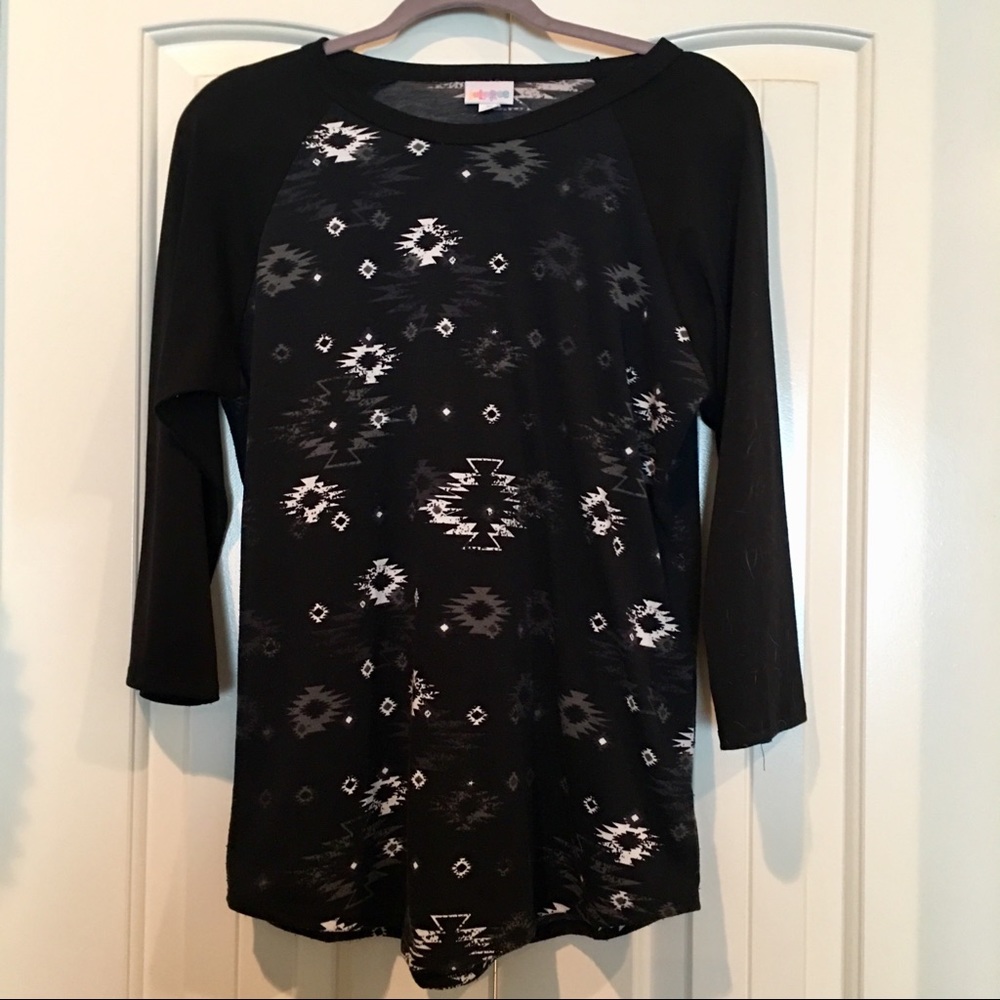 Lularoe Randy with an Aztec print